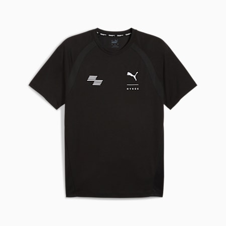 Męska koszulka treningowa PUMA Fit Triblend, PUMA Black, small