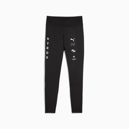 HYROX x PUMA Sculpt 7/8 Training Leggings Women, PUMA Black, small-AUS