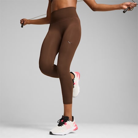SHAPELUXE Seamless Women's Tights, Espresso Brown, small