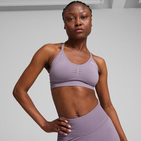 Brassière à faible maintien MOVE SHAPELUXE Femme, Pale Plum, small