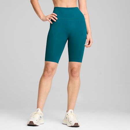 SHAPELUXE Biker Shorts Wns, Cold Green, small