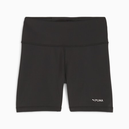 PUMA FIT Women's High Waist 5" Shorts, PUMA Black, small-AUS