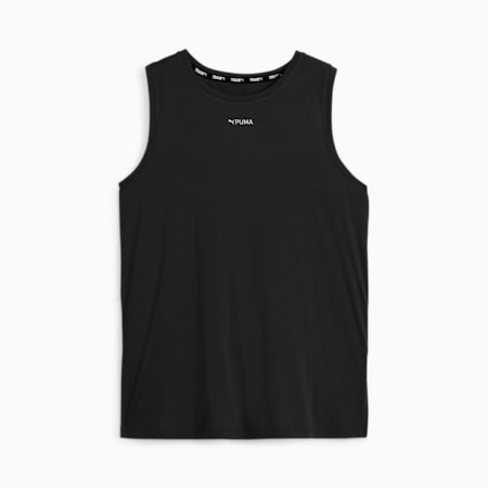 Camiseta de tirantes de training para mujer PUMA Fit TriBlend, PUMA Black, small