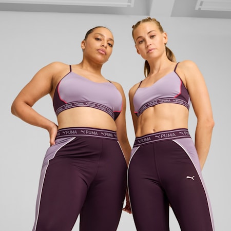 MOVE STRONG Training Bra, Pale Plum, small-PHL