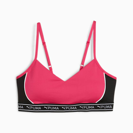 MOVE STRONG Low Impact Bra, Garnet Rose, small