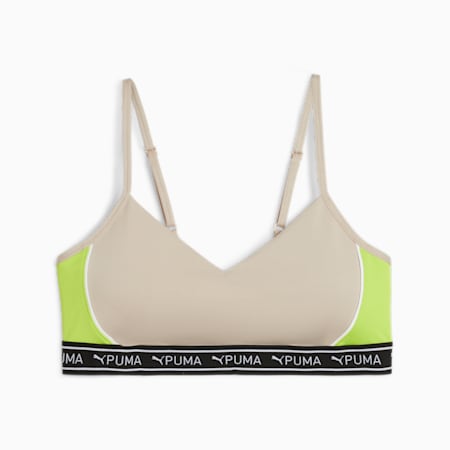 MOVE STRONG Women's Training Bra, Putty, small-IND