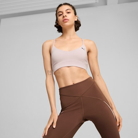 Biustonosz sportowy MOVE YOGINI STUDIO, Mauve Mist, small