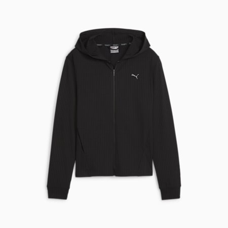 UNWIND STUDIO Women's Hoodie, PUMA Black, small