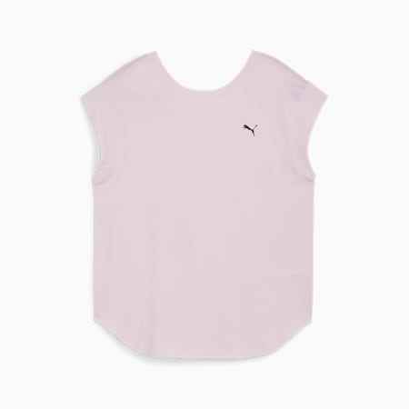 STUDIO FOUNDATIONS trainings-T-shirt voor dames, Grape Mist, small