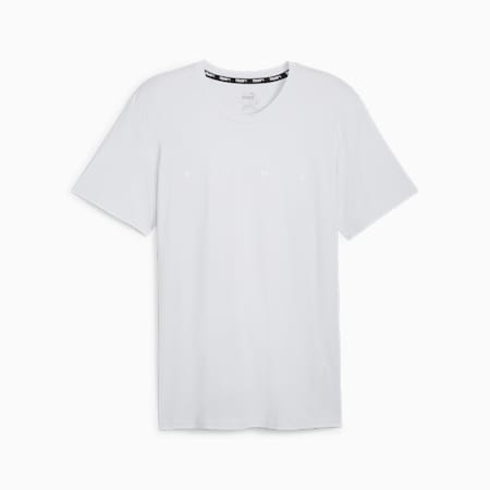 Cloudspun trainings-T-shirt voor heren, Silver Mist, small