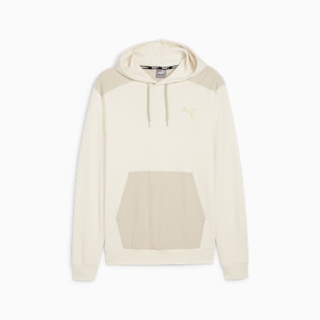 M Concept Men's Training Knit Hoodie, Sugared Almond, small-IDN