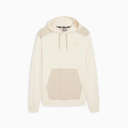 M Concept Men's Training Knit Hoodie, Sugared Almond, small-SEA