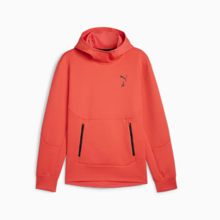 SEASONS Hoodie Herren, Active Red, small