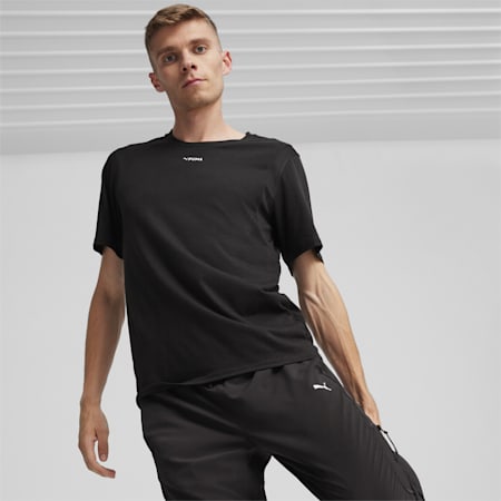 PUMA FIT TriBlend T-Shirt Herren, PUMA Black, small