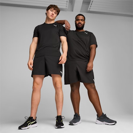 7" Stretch Woven Men's Training Shorts, PUMA Black, small