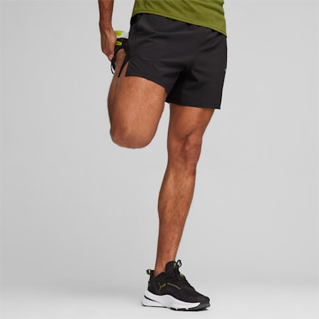 5" Men's Ultrabreathe Stretch Training Shorts, PUMA Black, small