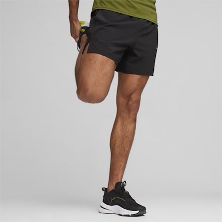 5" Men's Ultrabreathe Stretch Training Shorts, PUMA Black, small-IDN