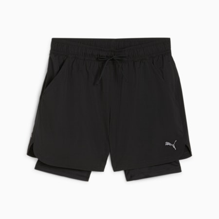 Studio Foundations Men's Shorts, PUMA Black, small-AUS