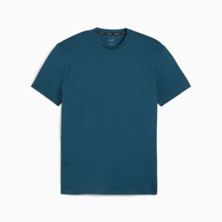 T-shirt in mesh Yogini Lite da uomo, Ocean Tropic, small