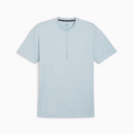 Yogini Lite Mesh-T-Shirt Herren, Turquoise Surf, small