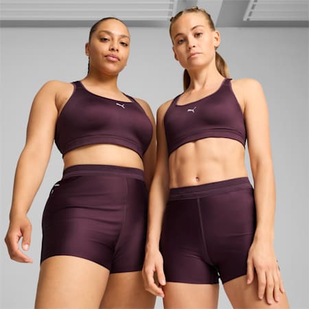 4KEEPS Lauf-BH Damen, Midnight Plum, small