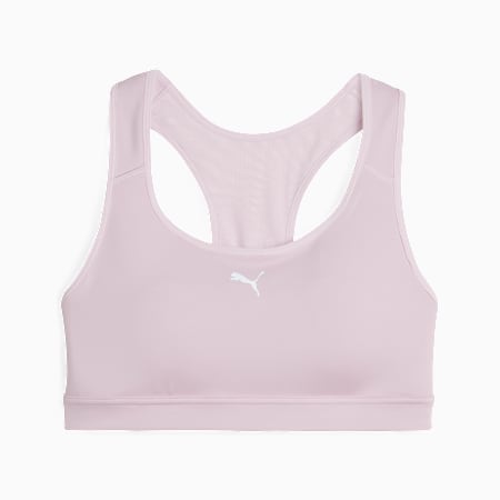 Buy PUMA womens 4Keeps Bra PM BRIGHT ROSE-Metallic Silver Cat Sports Bra-XS  (51891110) at