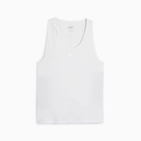 Camiseta de running RUN CLOUDSPUN de tirantes para mujer, PUMA White, small