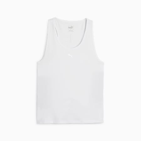 RUN CLOUDSPUN Women's Running Tank, PUMA White, small-SEA