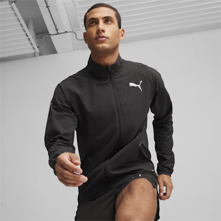 PUMA RUN Elite Men's Jacket, PUMA Black, small-PHL