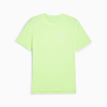 RUN CLOUDSPUN SHORT SLEEVE MEN'S RUNNING TEE, Fizzy Apple, small