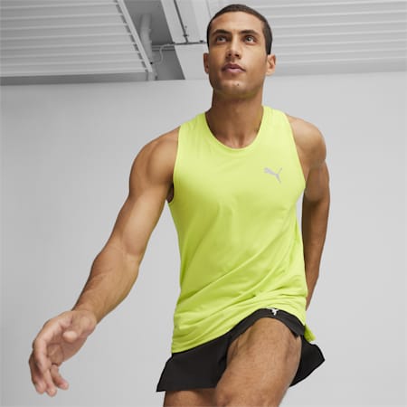 RUN CLOUDSPUN MEN #39 S RUNNING TANK Lime Pow PUMA Shop All Puma PUMA