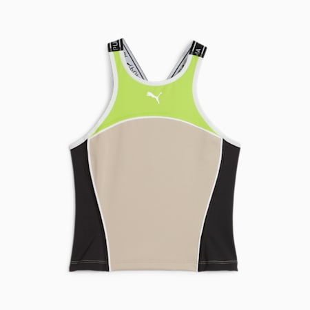 PUMA FIT Fitted Women's Tank, Putty, small-SEA
