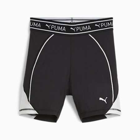TRAIN STRONG Women's 5" Shorts, PUMA Black, small-THA