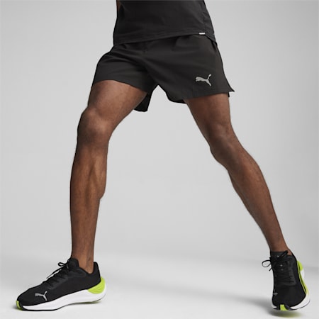 RUN VELOCITY ULTRAWEAVE 5" Men's Running Shorts, PUMA Black, small-AUS