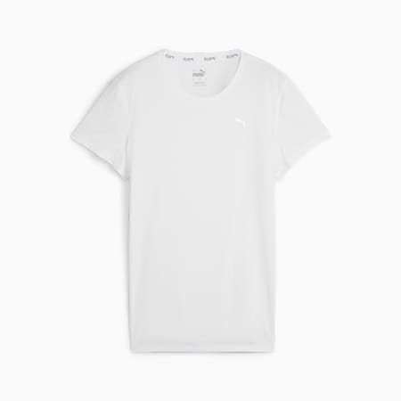 RUN FAVORITE VELOCITY T-Shirt Damen, PUMA White, small