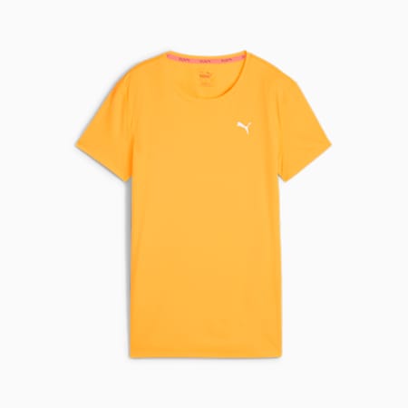 T-shirt de running Run Favorite Velocity Femme, Sun Stream, small