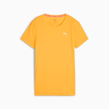 RUN FAVORITE Women's Tee, Sun Stream, small-THA