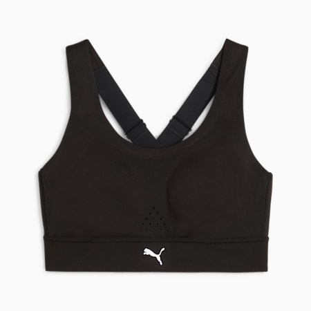 Brassière de running à maintien élevé PWRbreathe Femme, PUMA Black, small