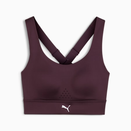 PWRbreathe RUN BRA, Midnight Plum, small-SEA