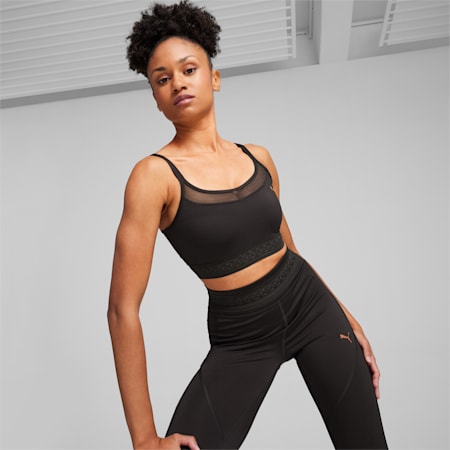 Conjunto Deportivo Para Mujer Puma Leggins + Blusa Calidad Nacional 18% De  Descuento