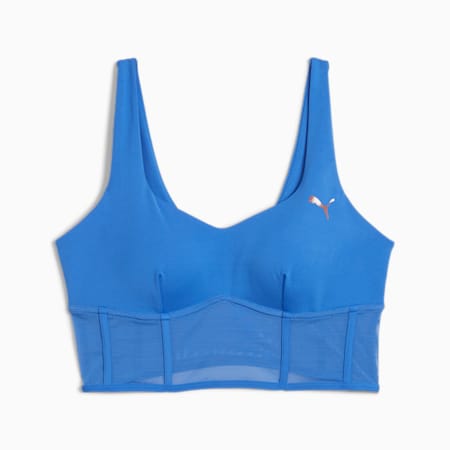 Tank top a corsetto PUMA x PAMELA REIF da donna, Bluevender, small