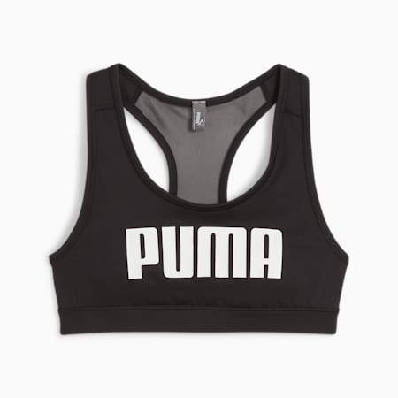 4KEEPS Training Bra, PUMA Black-White Puma, small-PHL