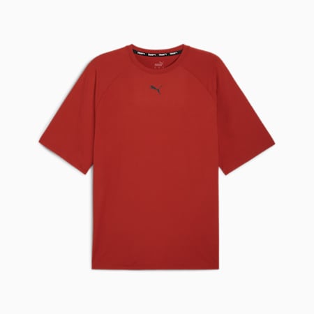 CLOUDSPUN ThermoAdapt Men's Tee, Mars Red, small-AUS