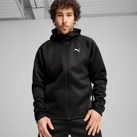 CLOUDSPUN Tech LBL Jacket Men, PUMA Black, small