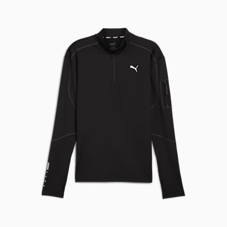 Quarter Zip Men s Jacket PUMA Black PUMA SHOP ALL PUMA PUMA
