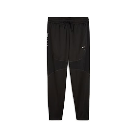 Panelled Tapered Men's Jogger, PUMA Black, small-AUS