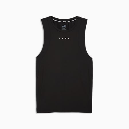 PUMA FIT CLOUDSPUN Men's Tank, PUMA Black, small-AUS