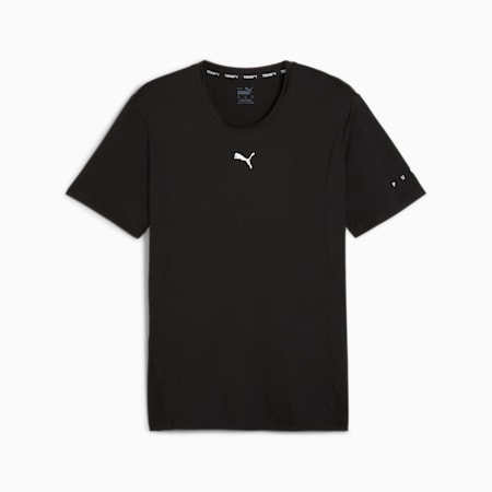 CLOUDSPUN zacht T-shirt voor heren, PUMA Black, small