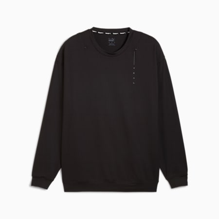 Męska bluza z okrągłym dekoltem STUDIO FOUNDATION, PUMA Black, small