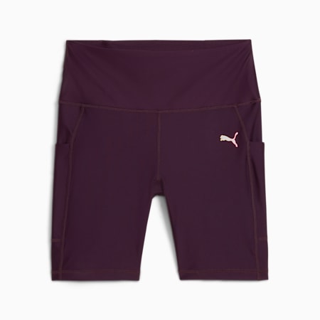 Shorts PUMA RUN Ultraform 6" TIGHT da donna, Midnight Plum, small